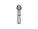 Engine Water Pump Pulley Hex Head Bolt - M8 x 12MM