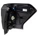 Tail Light Lamp - Left, Rear