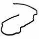 Engine Timing Cover Gasket - 4.6L