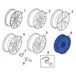 Wheel Rim 20 X 8 Polished Alum