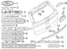 Liftgate Finish Panel Molding (White Platinum)