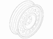 Wheel Rim 20X9 Br Mach Alum 1