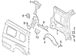 Quarter Panel Reinforcement Bodyside - Right, Inner
