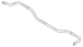 Suspension Stabilizer Bar - Rear (Coupe, Shelby)