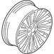 Wheel Rim 22 X 9.5 Style 5