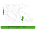 Radiator Support Baffle Air Deflector - Left, Front