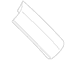 Body D-Pillar Molding - Right