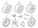 Wheel Lug Nut - M12 X 1.5MM