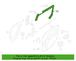 Door Window Molding Decal - Right, Rear (LWB Kombi)