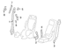 Seat Belt Receptacle - Front