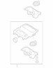 Automatic Transmission Shift Cover Plate Console Panel