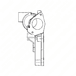 Support Bracket for DD13 EPA07/EPA10/GHG14/GHG17