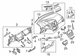 Instrument Panel Knee Bolster Insulator