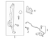 Seat Belt Receptacle Buckle - Left, Rear