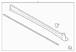 Rocker Panel Guard Molding - Right