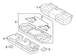 Seat Cover Cushion - Rear