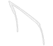 Window Channel Weatherstrip - Left, Front
