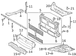 Radiator Support Air Deflector Baffle - Left 2.0L