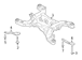 Suspension Crossmember Bolt Screw And Washer - M10 x 35MM, Rear