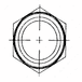Fitting - One Tube, for S60 14L DDEC IV, 2002 Non-EGR