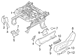 Seat Track Cover - Front, Rear, Driver
