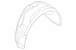 Quarter Panel Splash Shield Wheelhouse - Right, Inner