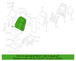 Seat Back Cushion Cover - Front, Passenger (Series 510V)