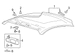 Roof Headliner (Coupe)