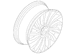 Wheel Rim 21X9 Ultra Bright Machined Style 2