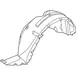 Fender Splash Shield Wheelhouse - Right