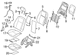 Folding Seat Latch Release Handle Height Adjuster