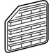 Quarter Panel Vent Air Grille - Right, Rear, Inlet