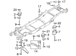 Body Mount Cushion Insulator - Left, Right