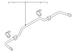 Suspension Stabilizer Bar - Rear