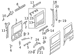 Quarter Panel Reinforcement Bodyside - Left, Inner (All Medium)