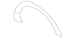 Fender Flare Wheel Arch Molding - Left