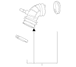 Engine Air Intake Hose - 2.5L