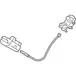 Door Latch Lock Actuator Motor - Left, Rear