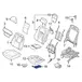 Temperature Controlled Seat Blower Motor CCS Air Vent - Front, Driver
