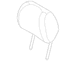 Headrest Pad - Left, Right, Front