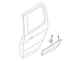 Body side Molding MOULDING Panel - Right, Front (CARGO VAN, WAGON)