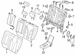 Seat Headrest Cover - Left, Rear