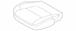 Seat Cover Cushion - Left, Front, Driver
