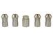 Chrome Plated Wheel Locks for Exposed Lugs