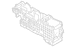 Center Console Bracket (Police)