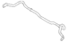 Suspension Stabilizer Bar Roll - Front
