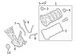Engine Valve Cover Gasket Rocker Arm - 5.2L