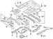 Floor Side Rail Frame Member - Left, Front (Extended Wagon)