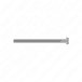 Bolt, 5/16-18 x 5 Inches, 280mm Length, Hex Head, Plain
