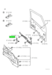 BRACKET,FR DOOR TRIM,LH 1